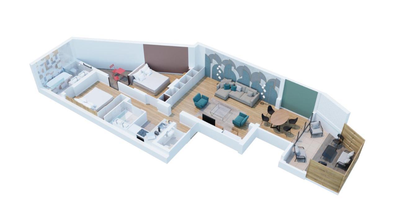 Yuna Blanche - Serviced Apartments Paris Exterior foto